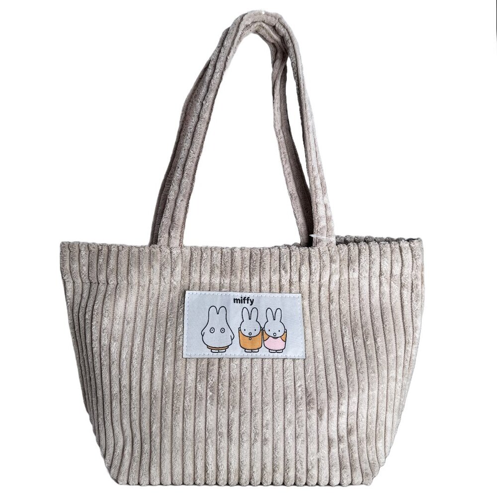 MIFFY - Miffy & Friends Stone Corduroy Tote